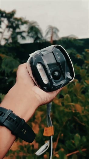 Hikvision Outdoor CCTV Camera Ready for Protect | Camera Lens Film Removal | Alarm Light Activates