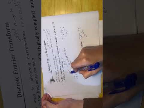 Discrete Fourier Transform (DFT .1)