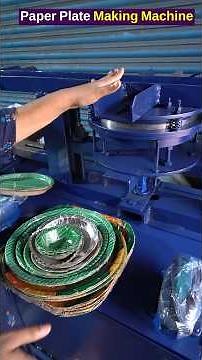 paper plate making business in telugu #paperplate #manufacturing #smallbusiness#hyderabad#leafplates