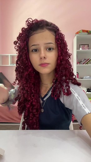 @fc da pinkie.ana⋆. 𐙚 ˚ AMEI GUILIAAA #cabelovermelhorosa #cabelocacheado #cartas