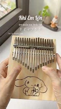 Khi Em Lớn (Orange) - Kalimba tab #kalimbacover #kalimba #kalimbatab #quynhlemo