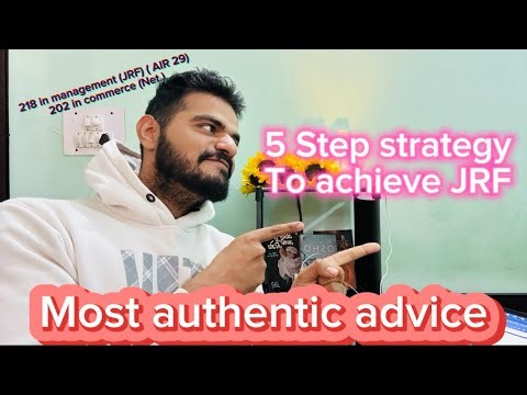 5 Step Strategy To Crack Ugc Net Exam || #ugcnet #strategy #ugcnetjrf