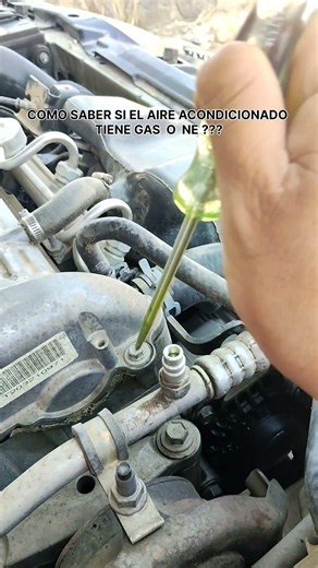 HOW TO TELL IF YOUR AIR CONDITIONER HAS REFRIGERANT!!! #automotiveelectronics #automobile
