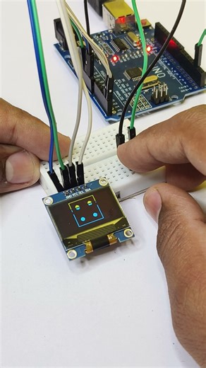 Oled Dice using Arduino #shortvideo