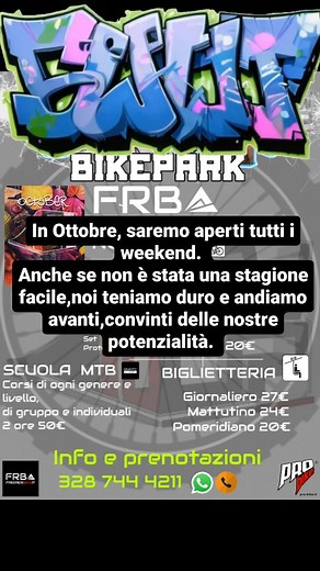 In Ottobre, saremo aperti tutti i weekend. Anche se non è stata una stagione facile, noi teniamo duro e andiamo avanti, convinti delle nostre potenzialità. @swupthepark @campofelice @freeridebike.it @probikeroma @redbullitalia @over_the_landscape @_maxstrack_ @labrecciarabarristorante #trailbuilding #jumps #trailbuildinglife #trailbuildingart #ground #swupthepark #trailbuildingtools #bikerent #trailbuilder #trailbuilders #mountainbike #fowtrail #trail #bikepark #reshape #idig #wood #bike #downhi