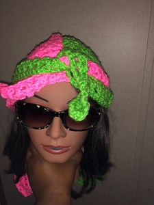 Pink & Green Durag - Etsy