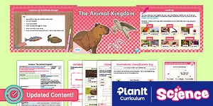 Science: Living Things and Their Habitats: The Animal Kingdom: Year 6 Lesson 2