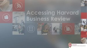 Accessing Harvard Business Review