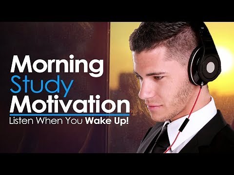 MORNING STUDY MOTIVATION - WAKE UP AND STUDY HARD! Best Motivational Video for Success & Study