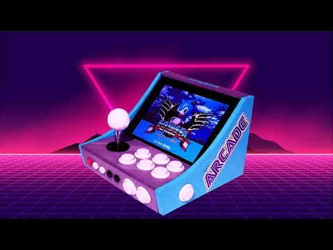 Mini arcade machine from an old tablet.