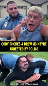 191K views · 3.5K reactions | Cody Rhodes & Drew McIntyre Arrested in Public as WWE & Triple H Are Shocked #CodyRhodes #WWE #DrewMcIntyre #WWERaw ##johncena #TripleH #SmackDown #RomanReigns #randyorton | Wrestling News Now | Facebook