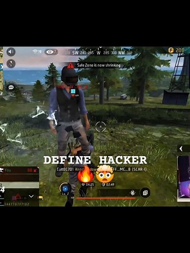 Biggest Hacker in Free Fire History 😈 (Old Gameplay)#freefire#freefirehacker#ffhacker#garenafreefire