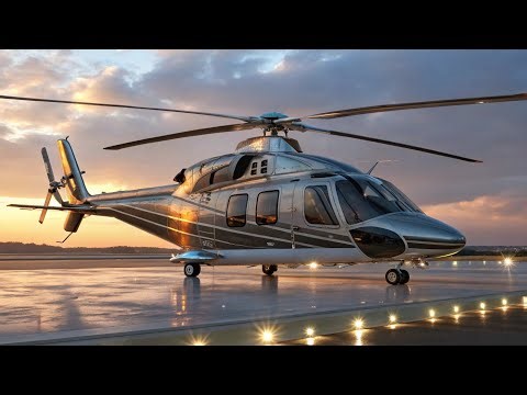 This 2026 Chrome Helicopter Will Change VIP Travel Forever