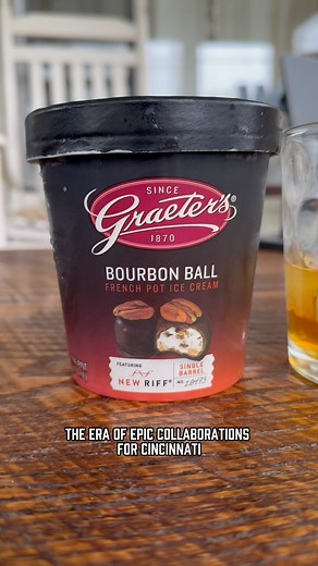 Graeter’s has teamed up with New Riff Distilling to launch a brand-new flavor: Graeter’s Bourbon Ball Ice Cream. The dessert incorporates the Northern Kentucky-based distillery’s award-winning bourbon with Graeter’s beloved small-batch French Pot ice cream. Here’s what @davidwysong_ thought. #fyp #foryou #icecream #bourbon #whiskey #graeters #graetersicecream #cincinnati #ohio #northernkentucky @graeters @newriff | Enquirer - Cincinnati and Kentucky