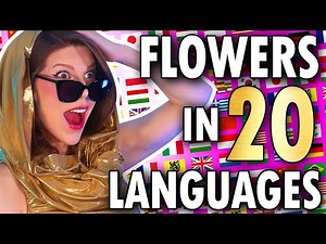 FLOWERS - Miley Cyrus - 1 GIRL 20 LANGUAGES (Multilanguage Cover)