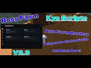 Bloodlines Script Kyo V2.3 | 0 Bans, Bossfarm, Auto Farm Mastery/Activations, Inf Lifefruits and ESP