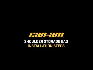 CAN-AM SHOULDER STORAGE BAG - MAVERICK X3