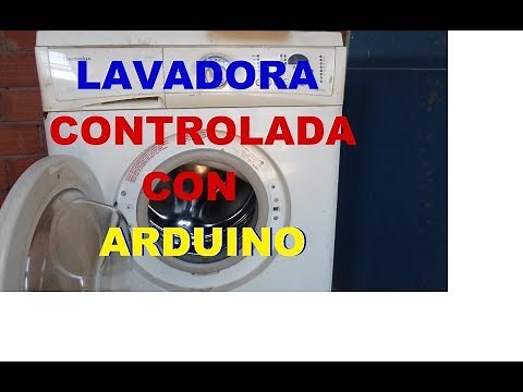 Lavadora con arduino. Como conecta un motor de lavadora con arduino. Canal el yeti