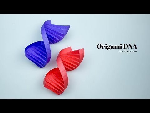 Origami DNA - How To Make DNA - Origami DNA Making - Paper Craft - DIY