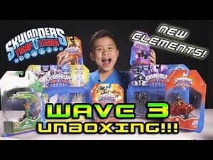 Skylanders TRAP TEAM WAVE 3 MEGA Unboxing - NEW Light & Dark Elements!