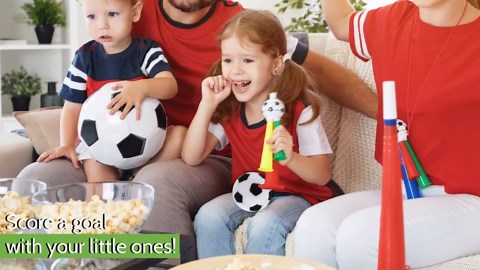 DolliBu Sport Plush Ball - Small Stuffed Sports Balls for Kids, Cute Squishy Soft Ball Toys for Throwing, Playing Catch, Playtime Plush Balls for Bedroom Decor - 3 Inch Soccer Ball