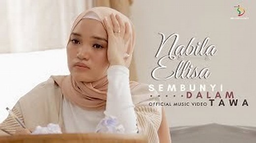 Nabila LIDA - Sembunyi Dalam Tawa | Official Music Video