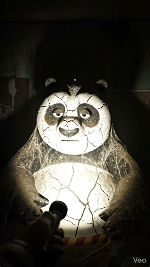 Forgotten Panda and Ugwe in an Abandoned Building 😳 | Cinematic POV AI Short