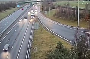 19K views · 202 reactions | Driver Enters Freeway Going The Wrong Way | Ready To Leave Trucking | Facebook