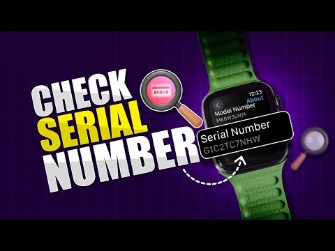 Lost Your Apple Watch Box? Find the Serial Number in Seconds