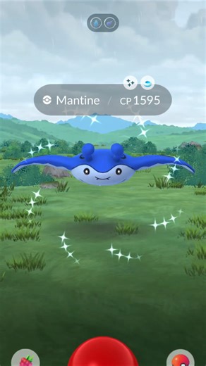 Shiny Mantine 🌟#pokemon #pokemongo #pogo #shinypokemon #pokemoncommunity