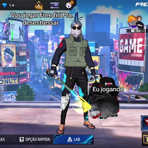 Pra desestressar ou estressar mais 🤭 #fyyyyyyyyyyyp #freefiri #brasil🇧🇷