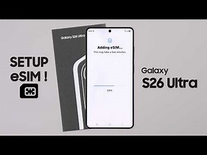 Galaxy S26 Ultra: How to Set Up eSIM [Activate Guide]