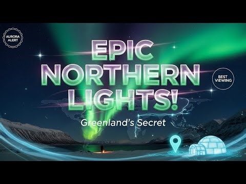 Aurora Borealis Watch: Greenland’s Secret to Epic Northern Lights!
