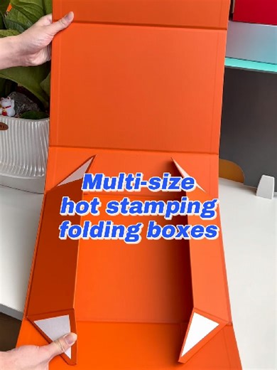 Foldable Gift Boxes: Sizes & Customization Options