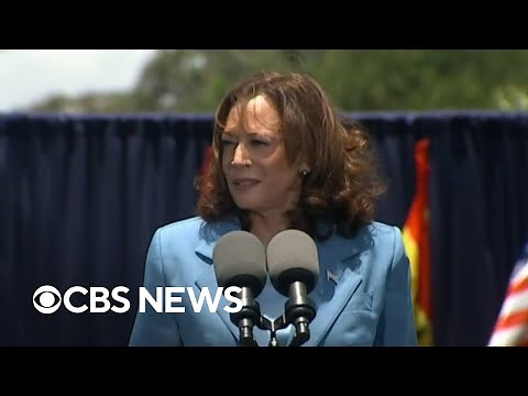 Vice President Kamala Harris delivers speech in Ghana during tour of Africa