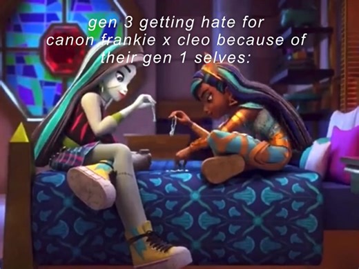 Draculaura and Clawdeen Monster High Edit