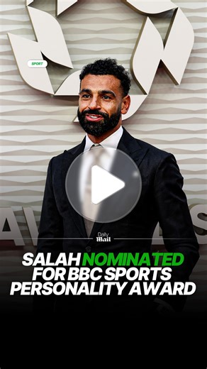 26K views · 2K reactions | Mohamed Salah has been nominated for a BBC...