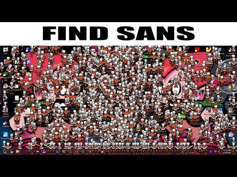 beating sans while being overstimulated (desktoptale)