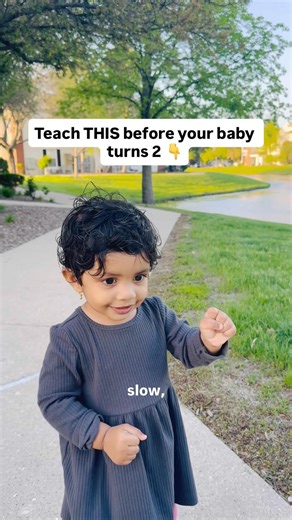 Teach THIS before your kid turns 2 👇 #momlife #cutebaby #viral #parentingtips #toddlerdevelopment