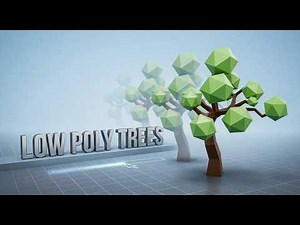 Create Low Poly Trees in SECONDS! (Blender 5+)