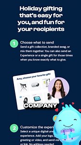 Simplify your holiday employee gifting with Snappy. Snappy’s AI gifting assistant allows you to effortlessly curate personalized gift collections for your employee based on the criteria you choose, ensuring every employee receives something they’ll love. | Snappy Gifts