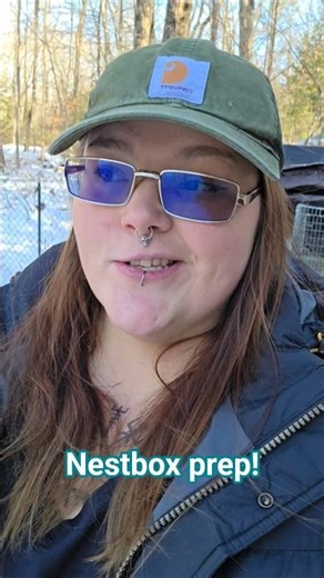 nestbox prep! #raisingrabbits #rabbitry #rabbitfarming #homestead #homesteading #breedingrabbits
