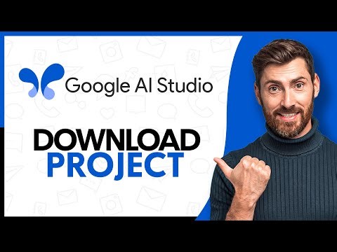 How to Download Your Google AI Studio Project - Step By Step