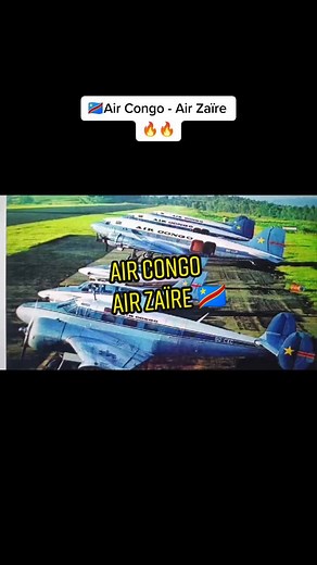 Air Congo - Air Zaïre : Les succès oubliés #zaïre #zaire #mobutu #aircongo #congo #rdc #rdcongo #avion #histoire #histoireafricaine #tiktokcongo #lumumba