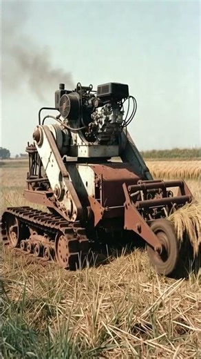 Robot harvesting iron rice 21 #automobile #agrifuture #industrialrobot