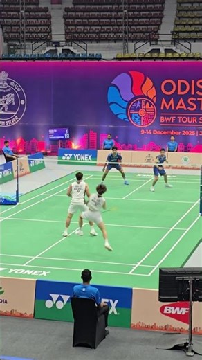 MD Final | Indonesia vs Malaysia at Odisha Open 2025 #badminton #badmintonlovers #sports #bwf