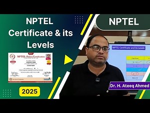 NPTEL Certificate & its Levels