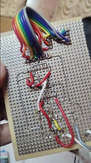 Digital Counter Using 7-Segment Display | Digital Electronics Project | IC Based Counter 🔥#shorts