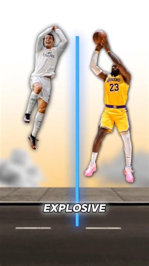 Ronaldo's Jump vs LeBron — Who's Actually Better? 🏀⚽ #shorts #viral
