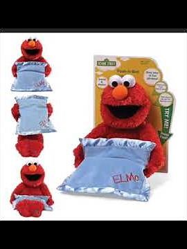 Sesame Street Peek-A-Boo Elmo Moving and Talking Plush